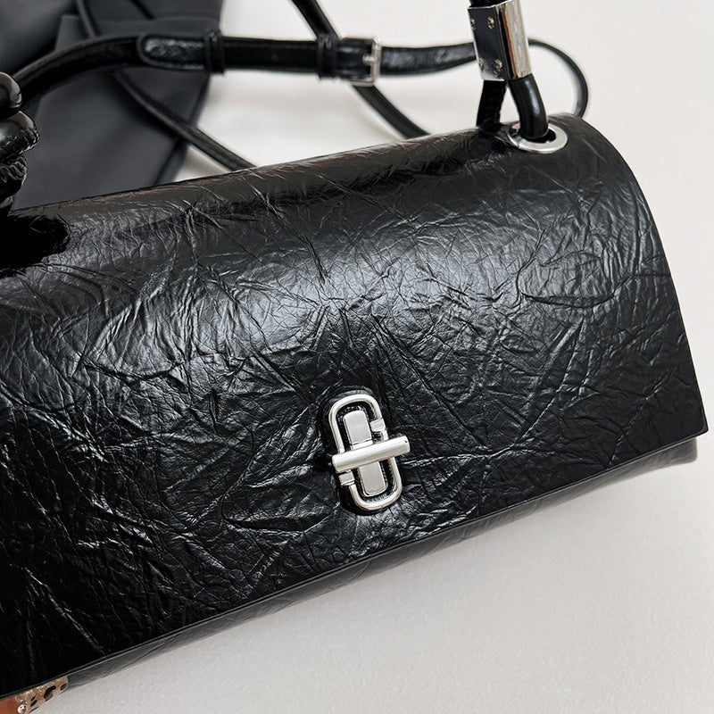 Bolso Retro Elegante para Mujer con Asa Superior | Bolso de Hombro y Crossbody Vintage