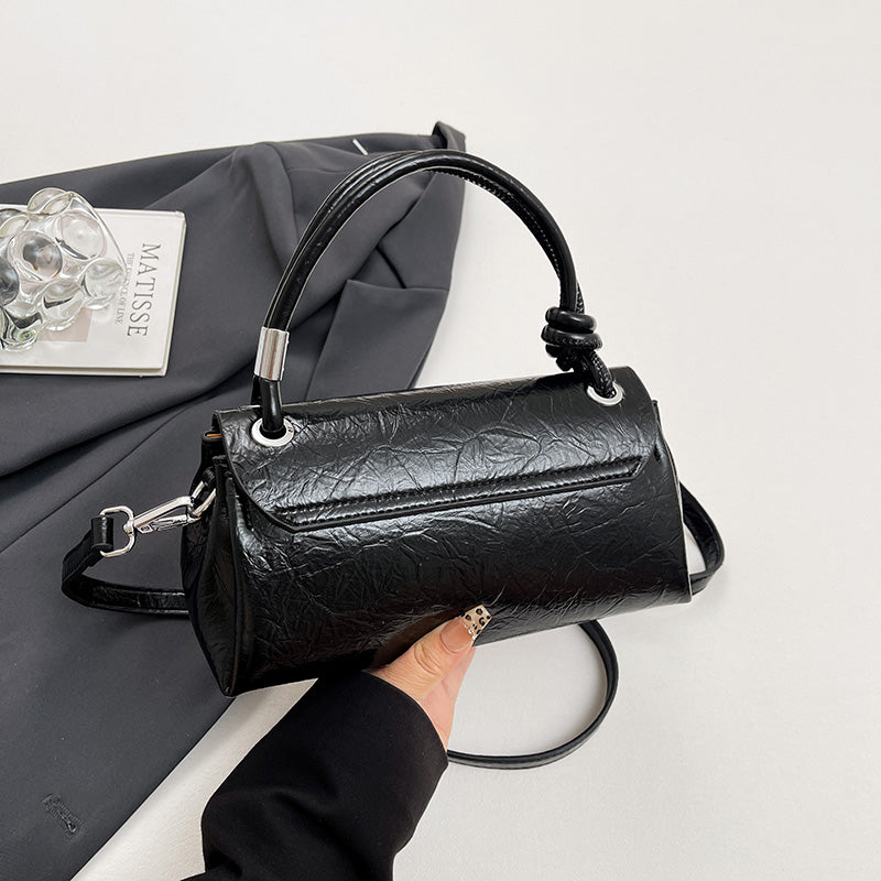 Bolso Retro Elegante para Mujer con Asa Superior | Bolso de Hombro y Crossbody Vintage